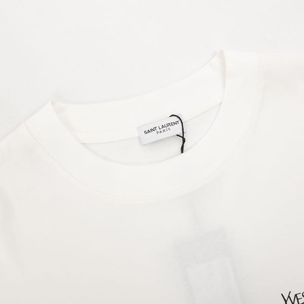 n級 おすすめサンローラン 偽物 シグネチャーロゴ Ｔシャツ Sai97578